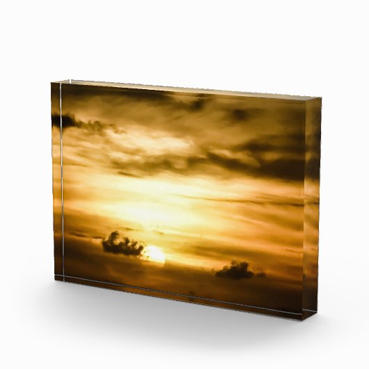 Zonnezone aan de Stille Oceaan Fotoblokken (Rechts)