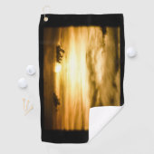 Zonnezone aan de Stille Oceaan Golfhanddoek (Insitu)