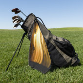 Zonnezone aan de Stille Oceaan Golfhanddoek (Groen)