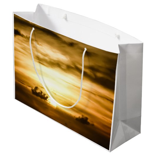 Zonnezone aan de Stille Oceaan Groot Cadeauzakje (Achterkant Gekanteld)