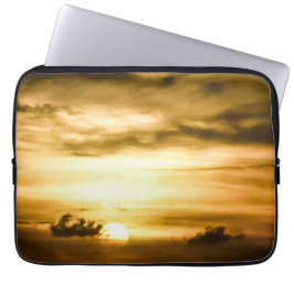 Zonnezone aan de Stille Oceaan Laptop Sleeve