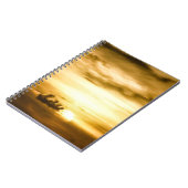 Zonnezone aan de Stille Oceaan Notitieboek (Linkerzijde)