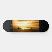 Zonnezone aan de Stille Oceaan Persoonlijk Skateboard (Horizontaal)
