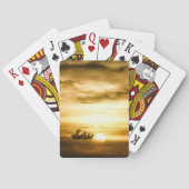 Zonnezone aan de Stille Oceaan Pokerkaarten (Achterkant)