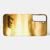 Zonnezone aan de Stille Oceaan Samsung Galaxy Hoesje (Achterkant horizontaal)