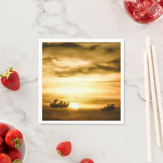 Zonnezone aan de Stille Oceaan Servet (Insitu)