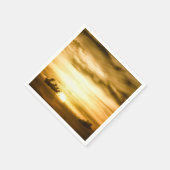 Zonnezone aan de Stille Oceaan Servet (Hoek)