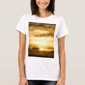 Zonnezone aan de Stille Oceaan T-shirt (Voorkant)