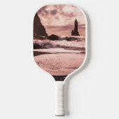 Zonnezone op het strand van Reynisfjara Pickleball Paddle (Voorkant)