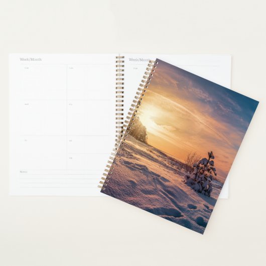 Zonnezone sneeuwkust zee planner (Display)