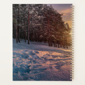 Zonnezone sneeuwkust zee planner (Achterkant)