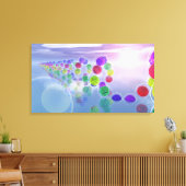 Zonnezonen in hun Cursus Canvas Print (Insitu (Woonkamer))