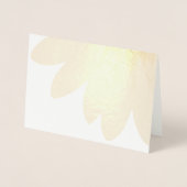 Zonnezonnebloem Thinking of You Folie Kaart (Voorkant)