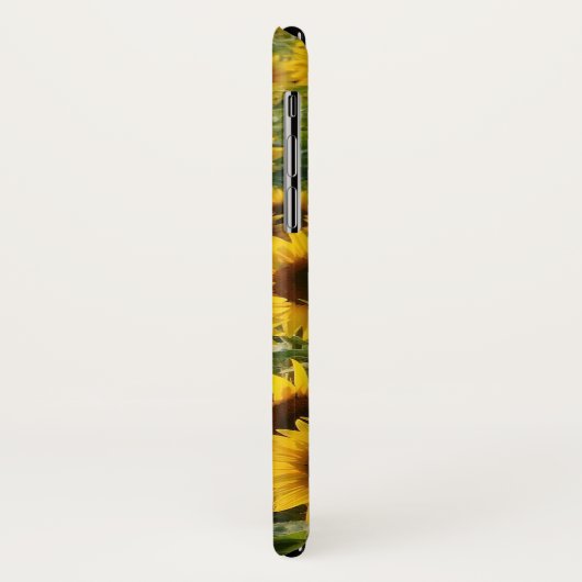Zonnezonnebloemen iPhone Case (Achterkant/links)