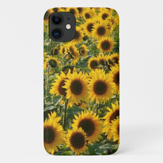 Zonnezonnebloemen iPhone Case (Achterkant)