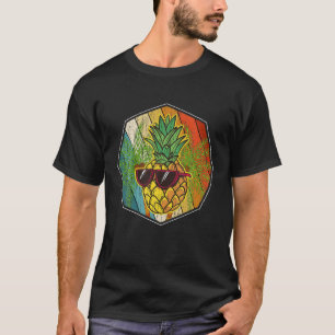 Zonnezonnebril Cool Pineappel Tropisch T-shirt