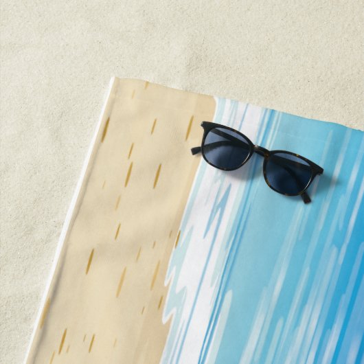 Zonnezonnescherm voor de zomerdoorsnede strandlaken (In situ)