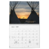 Zonnezonsondergang...personaliseerbaar! Kalender (Mar 2027)