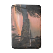Zonnezonsondergang van de Tropische Island Evening Badmat (Voorkant Verticaal)