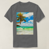 Zonnezonsondergang zomer t-shirt (Design voorkant)