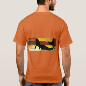 Zonnezonsopgang Mermaid T-shirt (Achterkant)