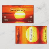 ZonnezonVisitekaartje Visitekaartje (Voorkant / Achterkant)