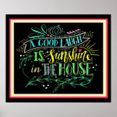 Zonnezuur en lasterlijk Poster (Voorkant)