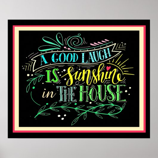 Zonnezuur en lasterlijk Poster (Voorkant)