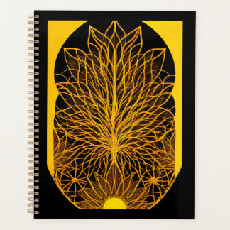 Zonnig BOHO minimalistisch design Planner