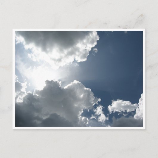 Zonnig Briefkaart (Voorkant)