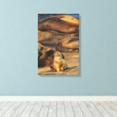 Zonnig! Canvas Afdruk (Insitu (Houten vloer))