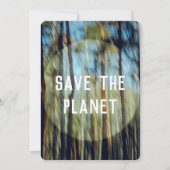 Zonnig dennenbos kaart (Voorkant)