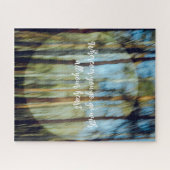 Zonnig dennenbos legpuzzel (Horizontaal)