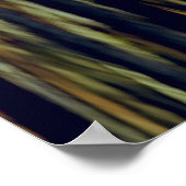 Zonnig dennenbos poster (Hoek)