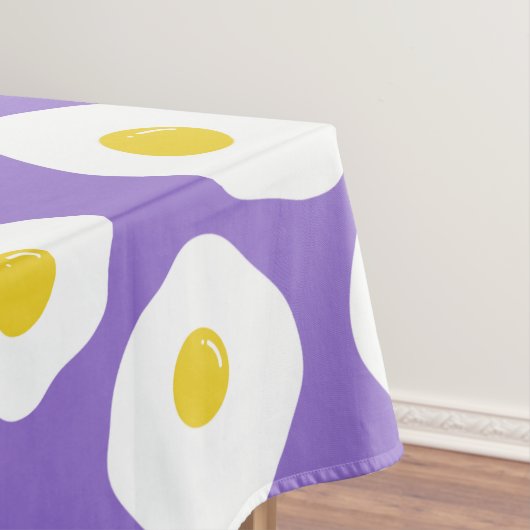 Zonnig Ei Paarse Tafelkleed (Voorbeeld)