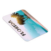 Zonnig Florida Beach Magneet (Rechterzijde)