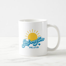 Zonnig! Galveston Island, Texas Koffiemok