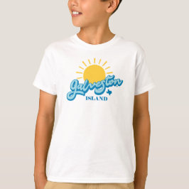 Zonnig! Galveston Island, Texas T-shirt