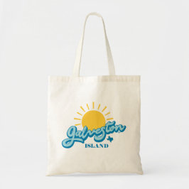 Zonnig! Galveston Island Texas Tote Bag