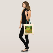 Zonnig gazon in een openbaar park van Vincent van  Tote Bag (Voorkant (model))