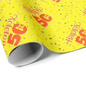 ZONNIG GEEL 50E CADEAUPAPIER (Rol Hoek)