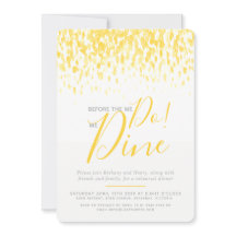 Zonnig geel dab art repetitie diner voordat we doe