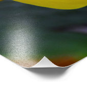 Zonnig geel Mandevilla Foto Afdruk (Hoek)