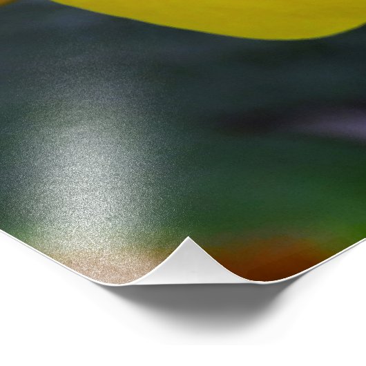 Zonnig geel Mandevilla Foto Afdruk (Hoek)