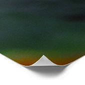 Zonnig geel Mandevilla Poster (Hoek)