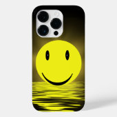 Zonnig gezicht in rimpels Case-Mate iPhone case (Achterkant)