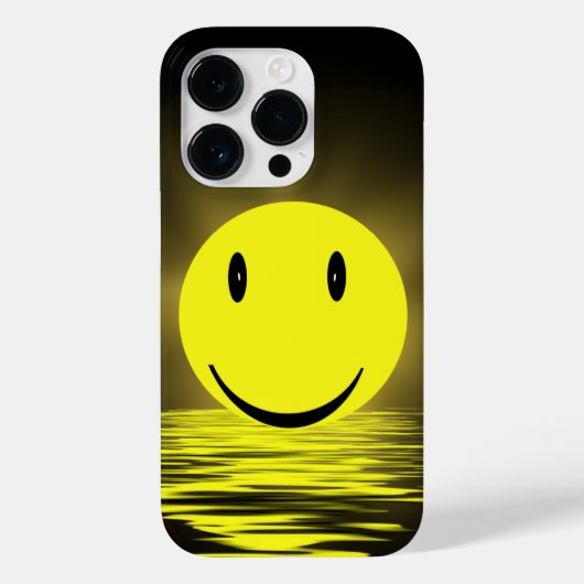 Zonnig gezicht in rimpels Case-Mate iPhone case (Achterkant)