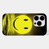 Zonnig gezicht in rimpels Case-Mate iPhone case (Achterkant (horizontaal))