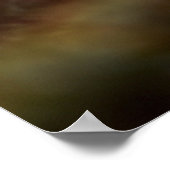 *~* Zonnig Golden AP49 MOOSE Natuur Bos Poster (Hoek)