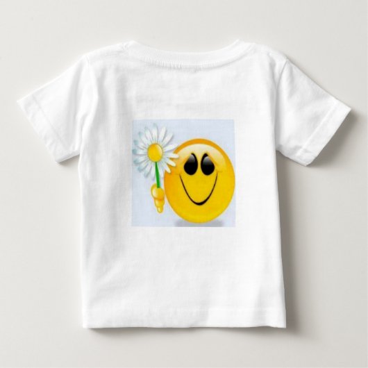 Zonnig helder t-shirt voor zomerplezier.. (Achterkant)